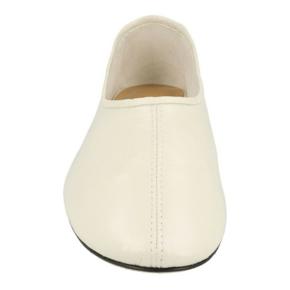 ByFar Prudence Leather Flats White Womens - Picture 4 of 6